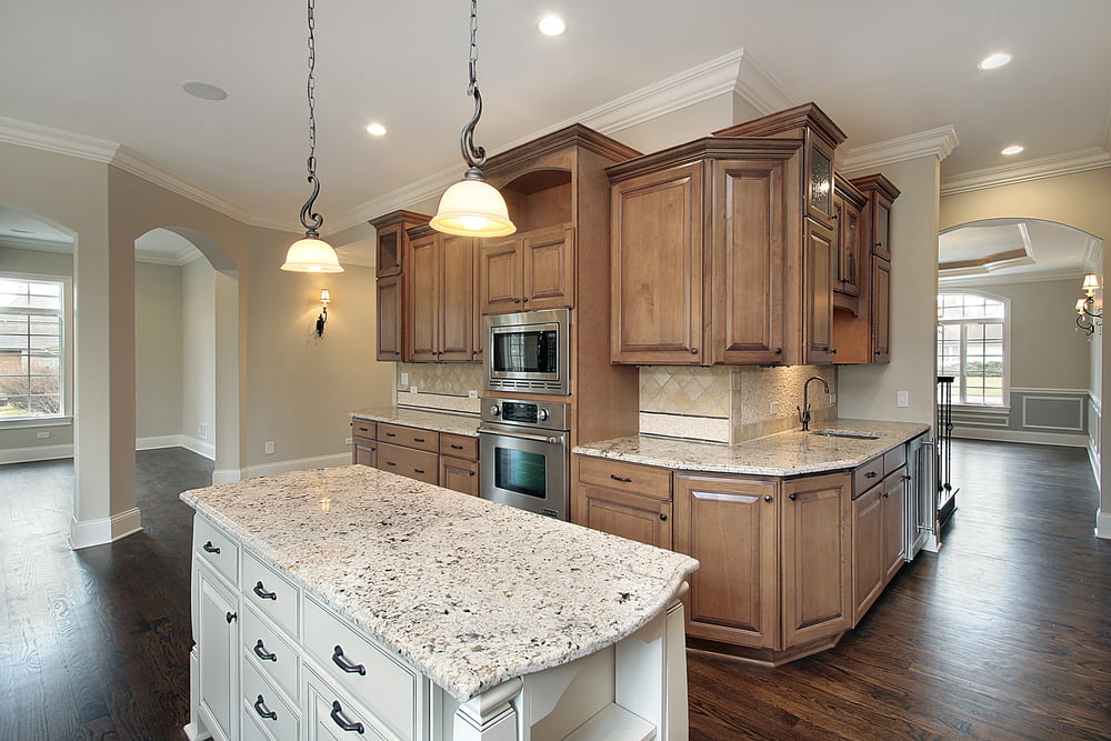 How To Coordinate Granite Countertops Kitchen Cabinets