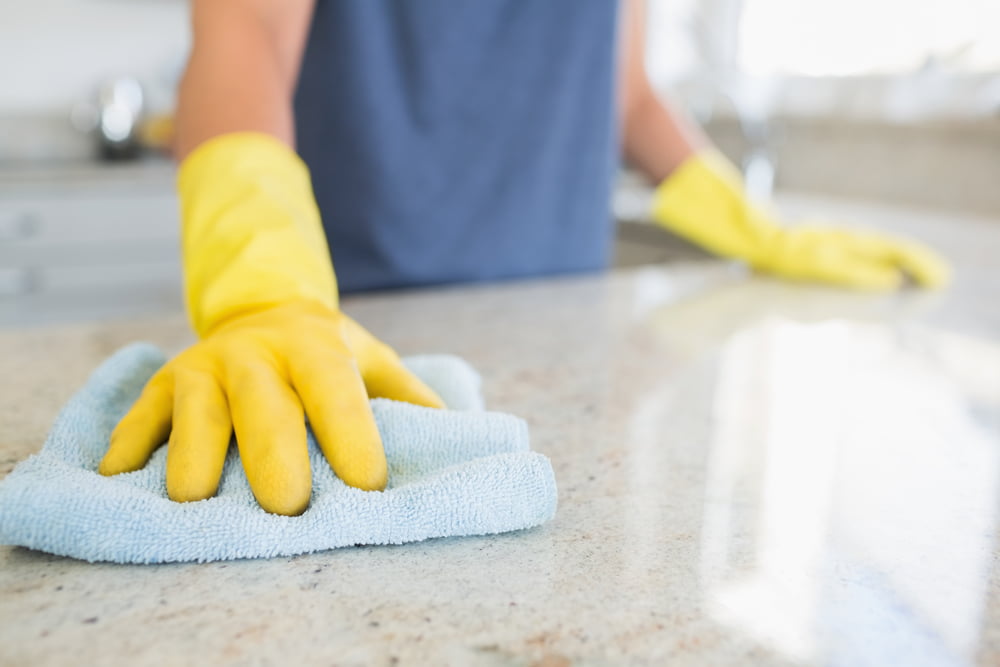 How to clean granite countertops