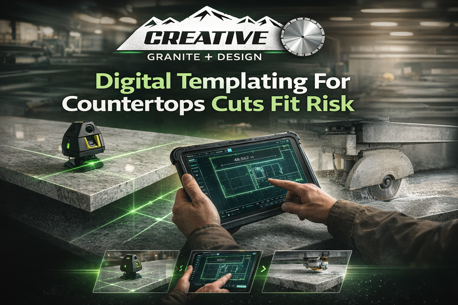 Digital Templating For Countertops