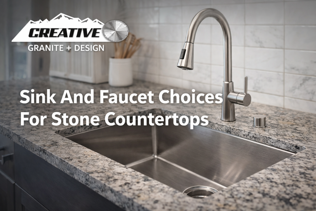 Sink And Faucet Choices For Stone Countertops